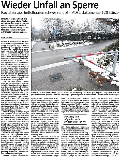 Zeitungsartikel