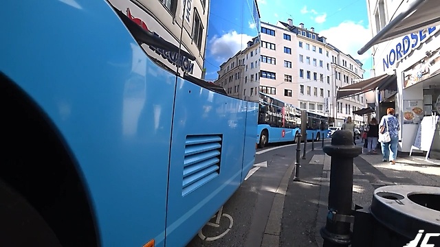 C5 Wall-Busse wie an einer Perlenkette