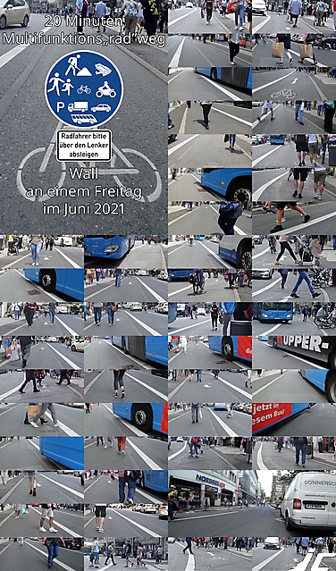 E4_Multifunktionsradweg_Wal viel Quer- und Laengsverkehr