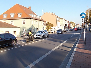 01 Radfahrstreifen Siechenstr